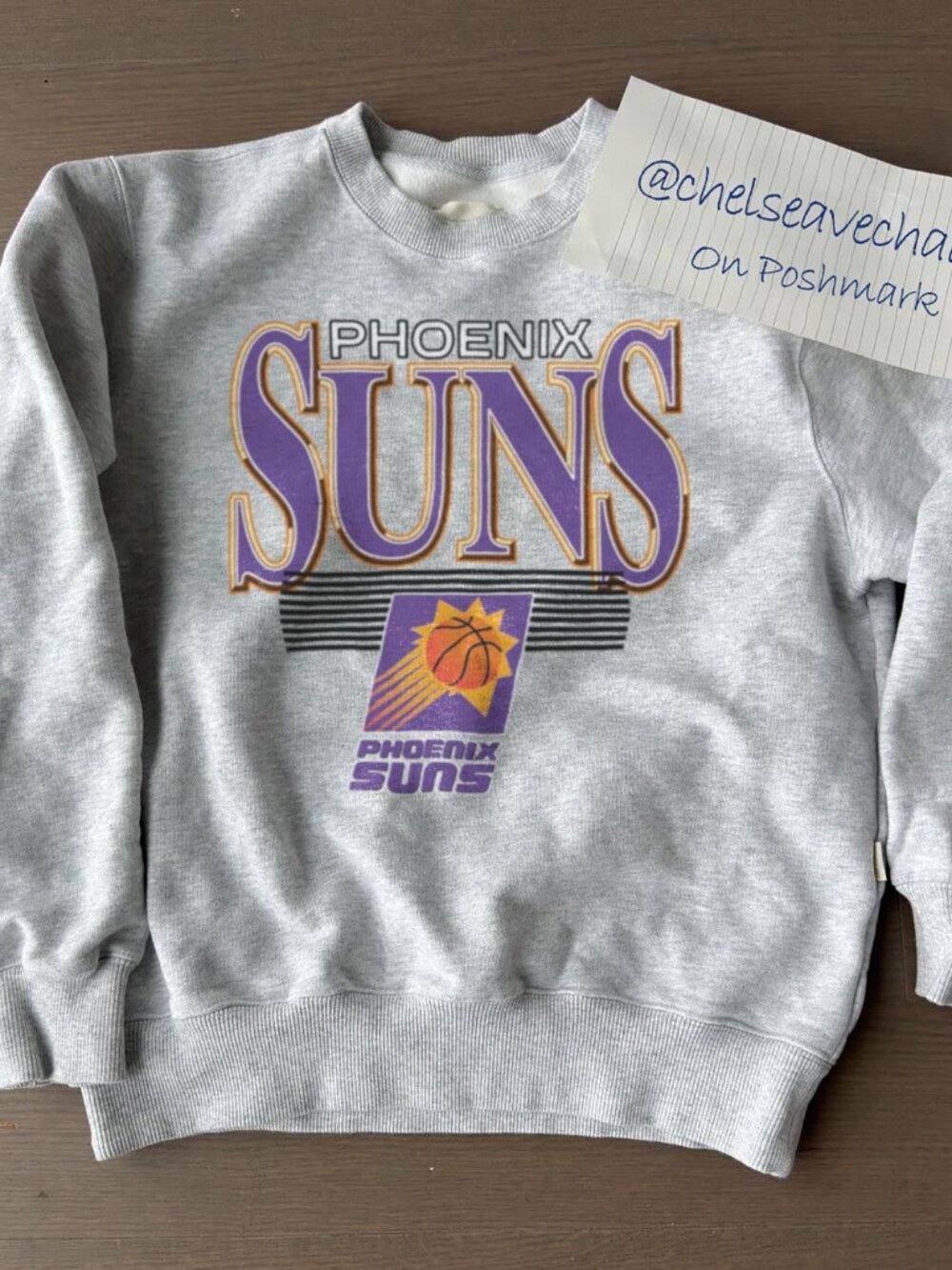 Vintage 90s Phoenix Suns Basketball Sweatshirt, Retro NBA Shirt For Men Women